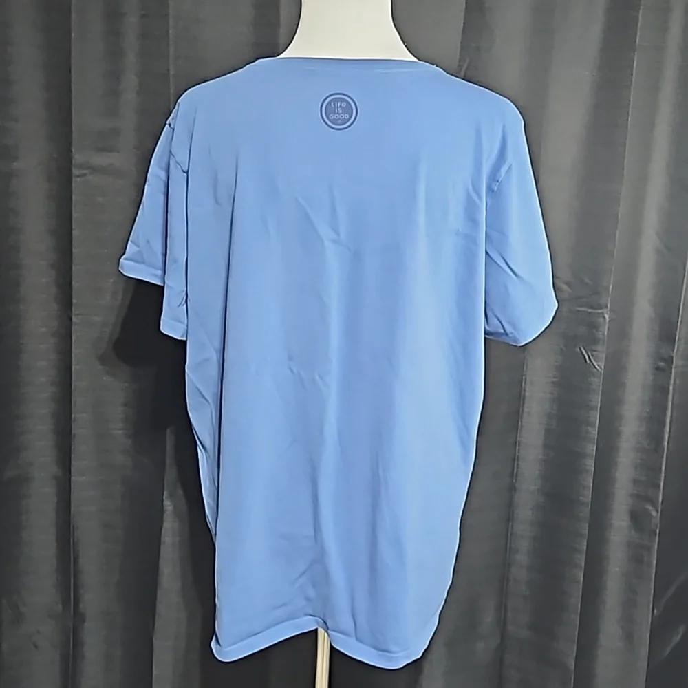 💯 cotton life is good cat tee - Picture 4 of 5